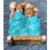 Image 5 : Pendelfin Sleeping Rabbits (Chipping on One): 'Snuggles Awake', 'Poppet', 'Peeps', 'Twins', 'Dodger'