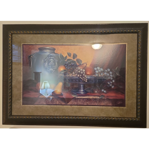 Fruit Print Painting 43 x 29 Large