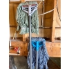 Image 6 : Industrial mop bucket, two industrial mop heads additional buckets for extra cleaning.Light Stand