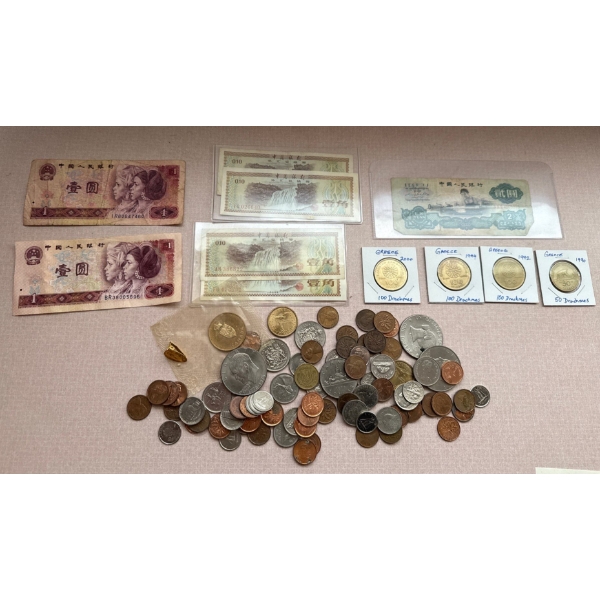 Collection Of Global Flow - Paper Money & Coinage 