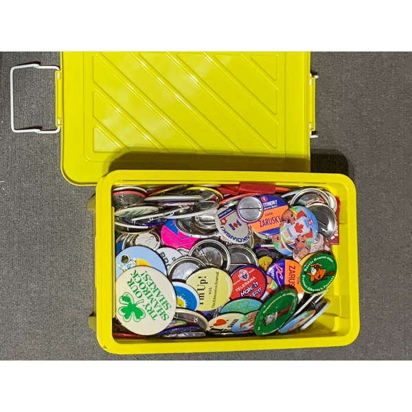 Extensive Pin & Button Collection