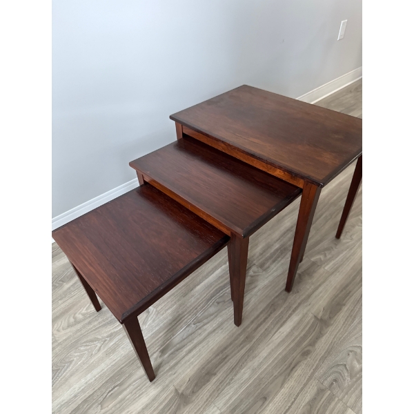 Set of Wooden Tables (23" X 16" X 19.5")