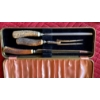 Image 4 : Antler Style Cutlery and Buck Knife with Antler Style Handle, Antler Display Piece