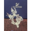 Image 5 : Swarovski Crystal Three Dolphins Figurine on Textured Coral Stand