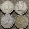 Image 3 : Canadian 25-cent Pieces 80% Silver 64.13 Grams