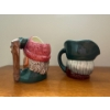 Image 3 : Royal Doulton Cups (4T) 'The Lumberjack' & 'Toby Philpots' 