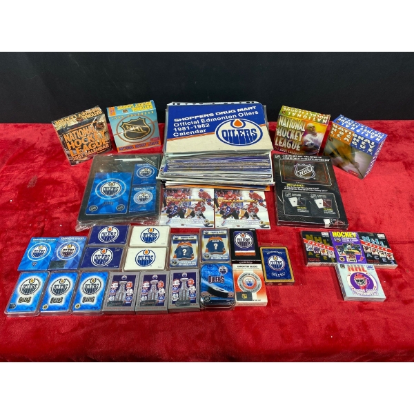 Oilers Colanders 1981 - 2016 and Playing Cards