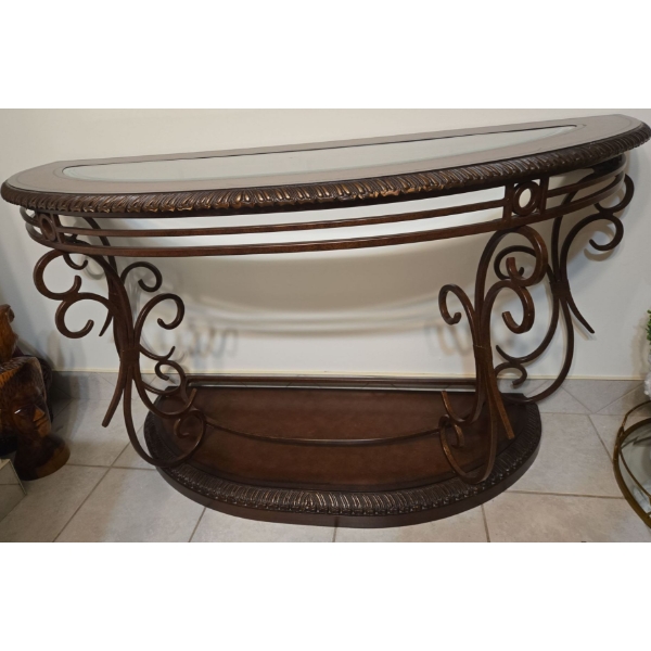 Bronze Coloured Side Table 53 x 21D x 30T