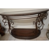 Image 1 : Bronze Coloured Side Table 53 x 21D x 30T