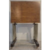 Image 1 : Vintage Set of TV Tables (4) on Stand w/wheels