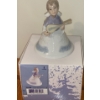 Image 1 : Lladro Porcelain Felis Navidad Ornament w/ Boy & Ukulele 5T