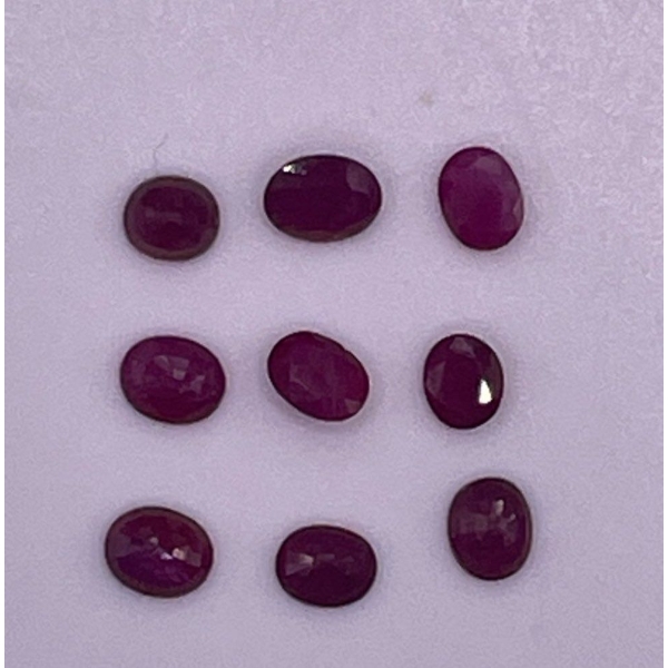 Natural Pigeon Blood Burmese Ruby. 4.40cts, AA Clarity, Red Average Saturation.