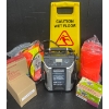 Image 1 : Misc. Equipment - Eliminator Booster w/ Compressor, Ear Plugs, Traffic Vest, Wet Floor Sign and More