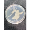Image 2 : 1986 Canada $20 Calgary 1988 Winter Olympics Silver Coin with Original Case