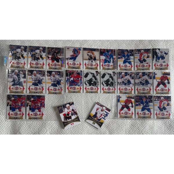 Canadian Rookie Cards, Hockey Heros, Pride of Canada- Upper Deck Trading Cards