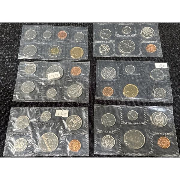 Collection of Canadian Uncirculated Coin Sets