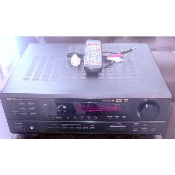 Denon Precision Audio Component AVR-1802 Surround Receiver with Remote