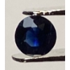 Image 2 : Dark Blue Natural Sapphire 20 ct Round Facet Cut