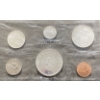 Image 1 : 1964 Canadian Uncirculated Coin Set 80% Silver 1.11 Ounces