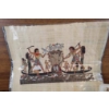 Image 2 : Collection Including Papyrus Artwork, Miniatures, Plate, and Accessories