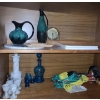Image 1 : Assorted Decor Including: Marble Shot Glasses and Decanter 11 T