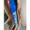 Image 3 : 1970-1980 collection of made in Canada Goalie and Hockey Sticks with vintage baseball bats 