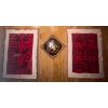 Image 1 : Hand Stitched Panama Mazahua Embroidered Tapestry Wall Hanging