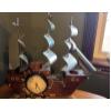 Image 3 : Awesome Vintage Wooden/Metal Sea Ship Clock & Light, Works - 19W 