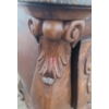 Image 6 : Wooden Dresser 39.5 W, 20 D, 33 T w/ Marble Top and 2 Drawers