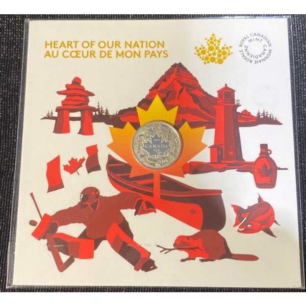 2017 $3 Heart of Our Nation Fine Silver Coin