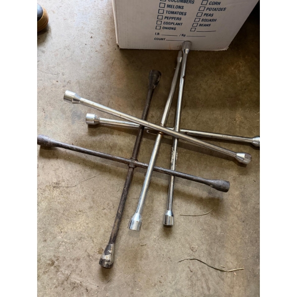 three tire irons