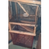 Image 2 : Bird Cages: 27 W, 29 D, 33 T, Wooden Rung 28 W, 21 D, 25.5 T, Wire- Largest: 20 W, 15 D, 10 T 