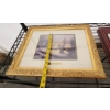 Image 9 : 2 Framed Thomas Kinkade Prints - "Bridge of Faith" " Victorian Christmas III"