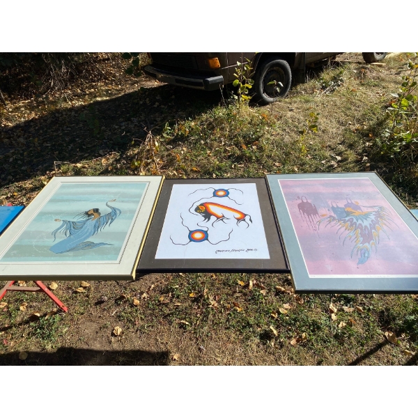 Framed Indigenous Prints 