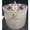 Image 1 : Swarovski Crystal Flower (2"T & 2"L) On A Little Pillow