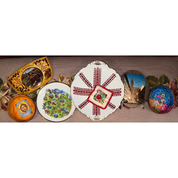 Foreign Finds - Ukrainion Decorative Platter 12"Diameter & More
