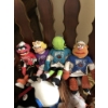 Image 4 : Smurf 11T Gorilla Muppets Hockey Players Stuffies Big Bad Wolf & Small Donald Duck Head