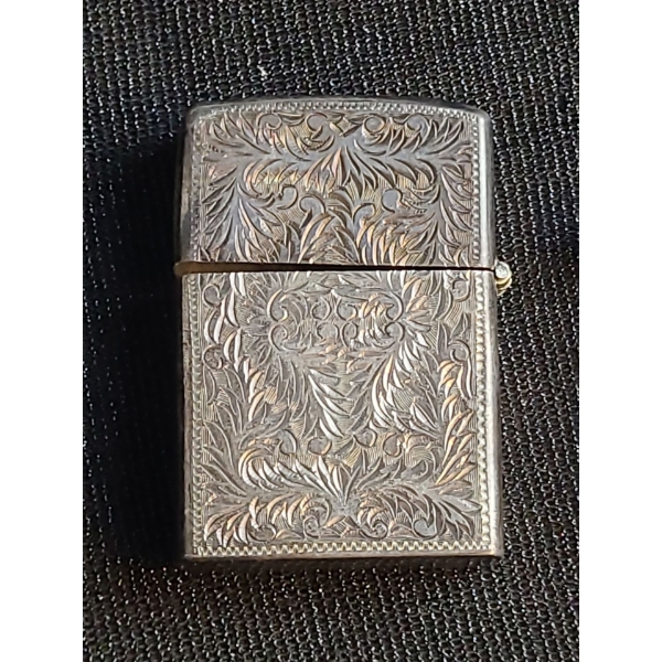Sterling Zippo Case (lighter included)