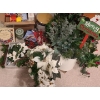 Image 5 : Holiday Decor: Wooden Sign on Stake 11.5 X 32, Resin Santa 16 T, Gift Bags, Floral and More!  