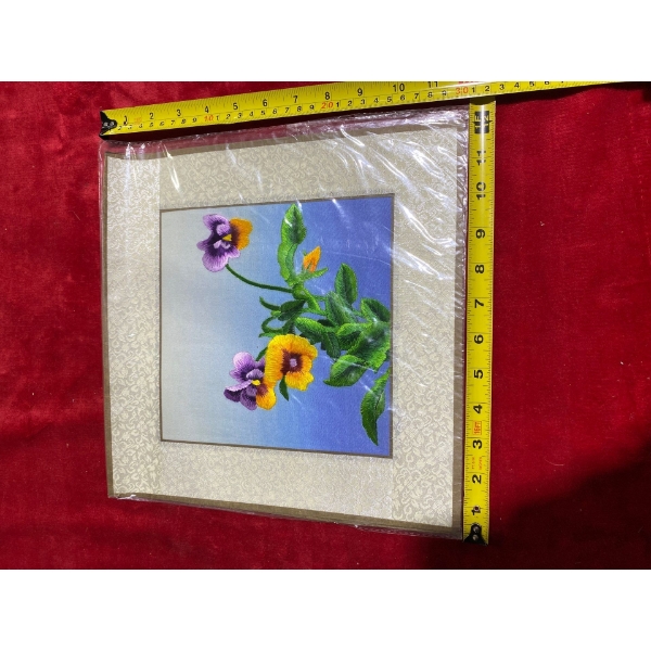 Cross Stitch (No Frame) 12" x 12" Inches