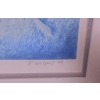 Image 4 : Framed Limited Edition Print by R. Galperl, Titled 'Collecting Leaves', Numbered 75/125