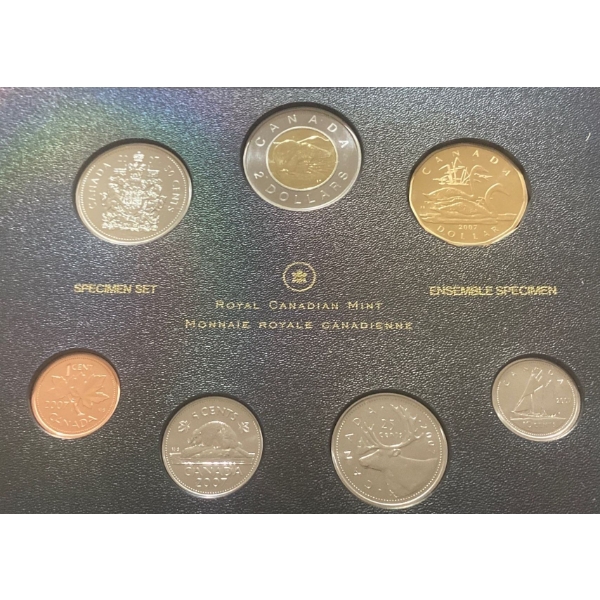 2007 Canadian Specimen Set