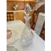 Image 2 : Vintage cut crystal decanter, featuring a "wave" pattern in the glass a tapered body, & SO MUCH MORE