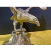 Image 2 : Mid Century Bronze Eagle Sculpture 