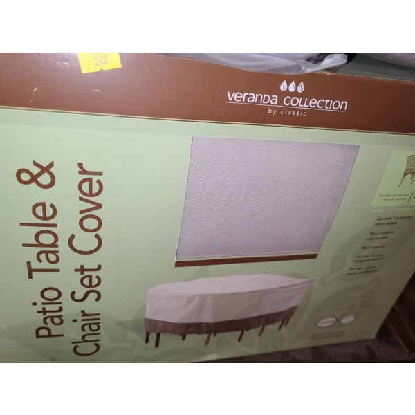 Outdoor Patio table and Chair Covers (All New)