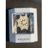 Image 3 : Wedgwood Snowflake and G. Duchin Christmas Ornaments, Lot of 4