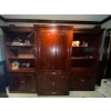 Mahogany Three Piece Bookshelves 110L x 77T Contents Not Included