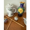 Image 2 : Oriental Collectibles - Panda Tie, MK Decorative Vase, Enamel Decorative Balls and More 
