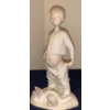 Image 1 :  LLADRO Porcelain Boy Figurine - 5W, 4D, 9.5T