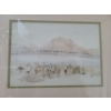Image 2 : Framed Watercolors- Mountain 15 X 12 and River w/ Islands 15 X 9